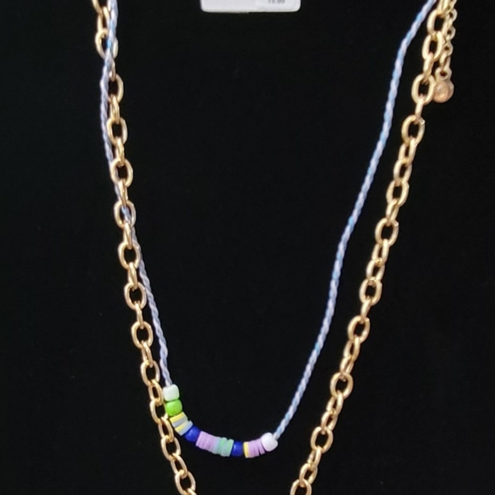 😻BP beaten heart charm necklace - Picture 2 of 4